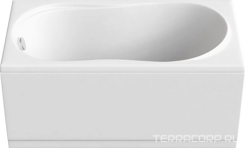 Ванна акрил.  130х70см, комплектация Стандарт Плюс, БЕЗ слива-перелива ZZ Bas Лима ВС 00008