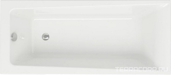 Акриловая ванна Cersanit Lorena 160 ультра белый| 160x70x43