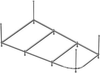 Усиленная рама 170х90см, для ванны  ZZ Riho Geta 2YNGT1080