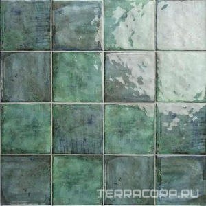 Керамогранит Mainzu Mahon  Smeraldo 15x15 Зеленый 