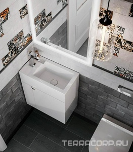 Раковина мебельная 50 см, для тумбы "" Kerama Marazzi LATO LA.wb.50