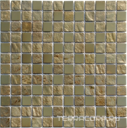 Мозаика из стекла на сетке S10-164 ZZ |30x30