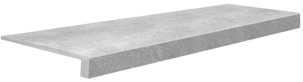Ступени Kerama Marazzi Королевская дорога Ступень ЕВРО ТЕХНО Проходная серый светлый (n040628)34.5х119.5 Серый, фото 3