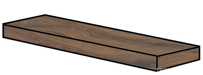 Ступени Sadon Bricola Angolo Dx + Toro Noce ХХ30x120 Коричневый, фото 3