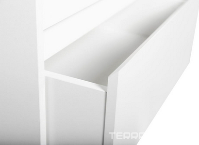 База под раковину подвесная с двумя выкатными ящиками, 710х460х515мм, без раковины, (цв.Bianco Opaco),  ZZ BelBagno Kraft KRAFT-700-2C-SO-BO