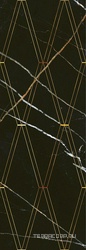 Декор BLACK & GOLD ROMBI 1 24,2х70