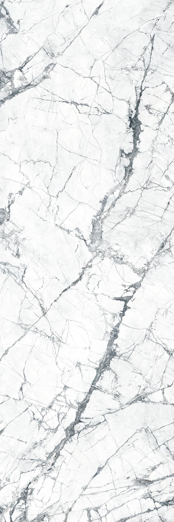 Керамогранит Laminam I Naturali Marmi Invisible White Lucidato 5,6 ХХ 100x300 Белый, фото 3