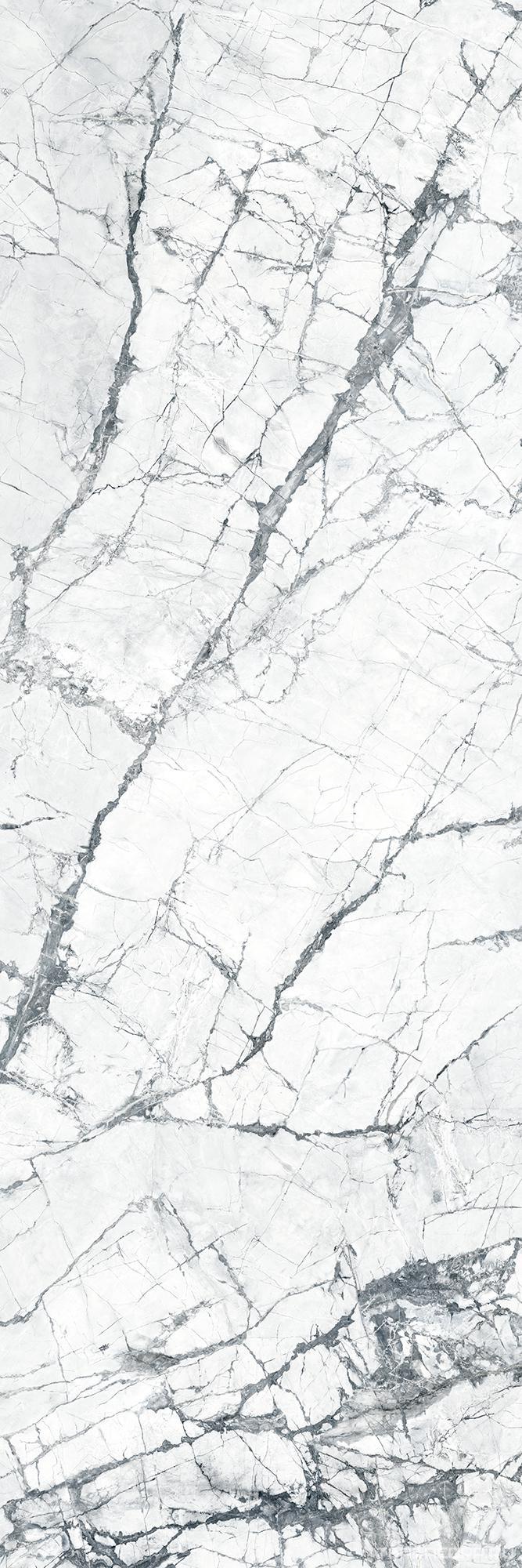 Керамогранит Laminam I Naturali Marmi Invisible White Lucidato 5,6 ХХ 100x300 Белый, фото 6