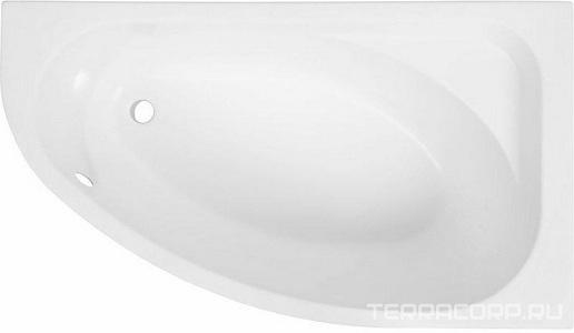 Акриловая ванна Mia 140x80x32 см R с каркасом ZZ Aquanet mia 246887