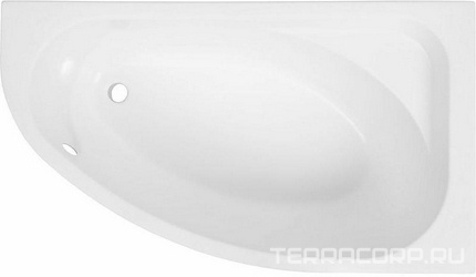 Акриловая ванна Mia 140x80x32 см R с каркасом ZZ