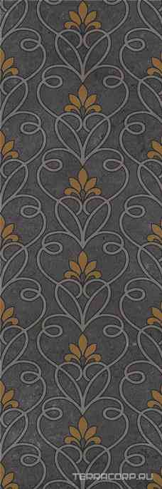 Silvia black decor 02 ZZ |30х90