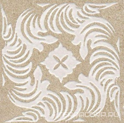 Керамогранит Kerama Marazzi Золотой пляж Вставка  темный беж напол XX4.9x4.9 Бежевый 