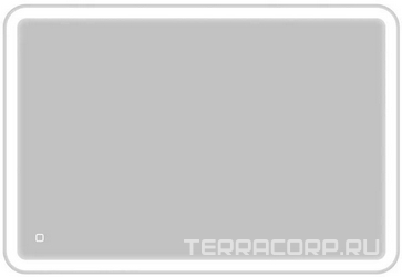 Зеркало 900x30x600мм, реверс., с встроенным  по периметру светильником и сенсорным выключателем, 12W, 220-240V, BelBagno ZZ