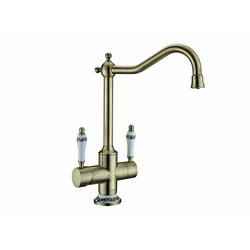 Смеситель Zorg Sanitary ZR 344 YF BR для кухонной мойки| 16x37x26