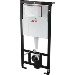 Инсталляция для подвесного унитаза с кнопкой хром арт. AM101/1120-3:1 RU M71-001 ZZ AlcaPlast Универсал AM101/1120-3:1 RU M71-001