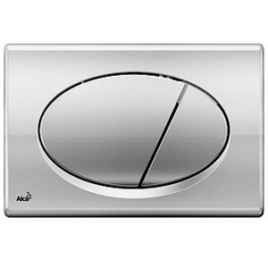 Инсталляция для подвесного унитаза с кнопкой хром арт. AM101/1120-3:1 RU M71-001 ZZ AlcaPlast Универсал AM101/1120-3:1 RU M71-001