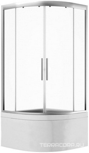 Поддон  для душевого уголка 90х90см, сифон в комплекте ZZ AMPM Gem W90T-401-090W