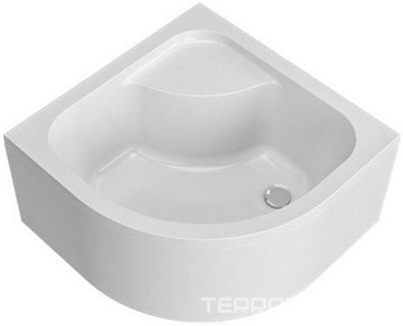 Поддон  для душевого уголка 90х90см, сифон в комплекте ZZ AMPM Gem W90T-401-090W