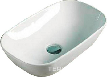Раковина накладная Melana MLN-78161 46*23*12 см без отверстия под смеситель, цв.белый ZZ