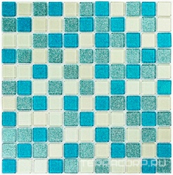 Shine Blue (25x25x4) XX 30x30