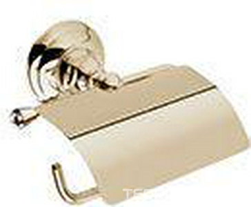 Держатель т/б, с крышкой,(цв. Inglish gold /swarovski),  ZZ Nicolazzi Classica 1492 GF 34