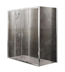 UNIQUE-AH-21-150/180-90-C-Cr Душевой уголок | ZZ