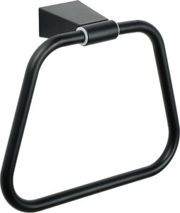 Полотенцедержатель-кольцо , цвет черный ZZ Fixsen Trend FX-97811