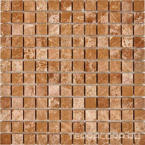 Мозаика Мастера Керамики Glass 222 Light Emperador (чип 23x23)  30,5х30,5 n/a 