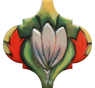 Керамическая плитка Kerama Marazzi Арабески Тоскана Декор  10 глянцевый 6.5x6.5 Комбинированный 