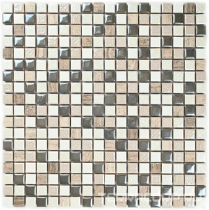 Мозаика Bonaparte Керамическая мозаика Smoke  (15x15x8) 30x30 Комбинированный 