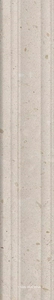 Керамическая плитка Kerama Marazzi Риккарди Бордюр  бежевый матовый структура обрезной 7.3x40 Бежевый 