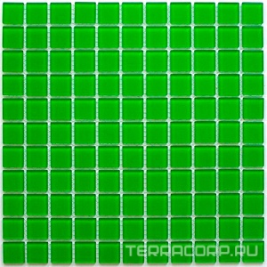 Мозаика Bonaparte Мозаика стеклянная Green glass (25x25x4) 30x30 Комбинированный 