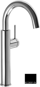 Смеситель для раковины, Высокий, без д/к, (цв.черный матовый),  ZZ Villeroy & Boch Dawn TVW106119153K5