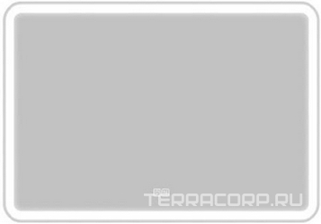 Зеркало 900x30x600мм, реверс., с встроенным по периметру светильником, сенсорным выключателем и подогревом, 12W, 220-240V, BelBagno ZZ