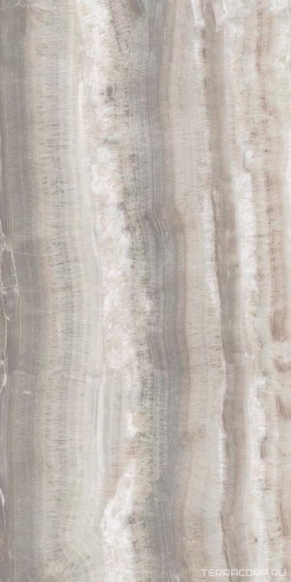 Керамогранит Florim Onyx Cloud Lucido 60x120 Серый, фото 5