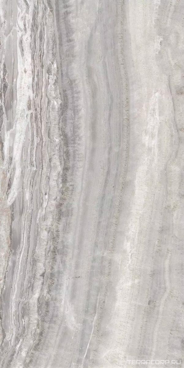 Керамогранит Florim Onyx Cloud Lucido 60x120 Серый, фото 6