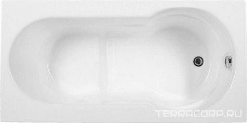 Акриловая ванна Aquanet Largo 140x70 с каркасом| 140x70x41