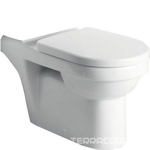 Чаша унитаза "Компакт", 370х700, (без сиденья), круглая модель, (цв. R1 белый ceramicplus),  ZZ Villeroy & Boch Architectura 568610R1