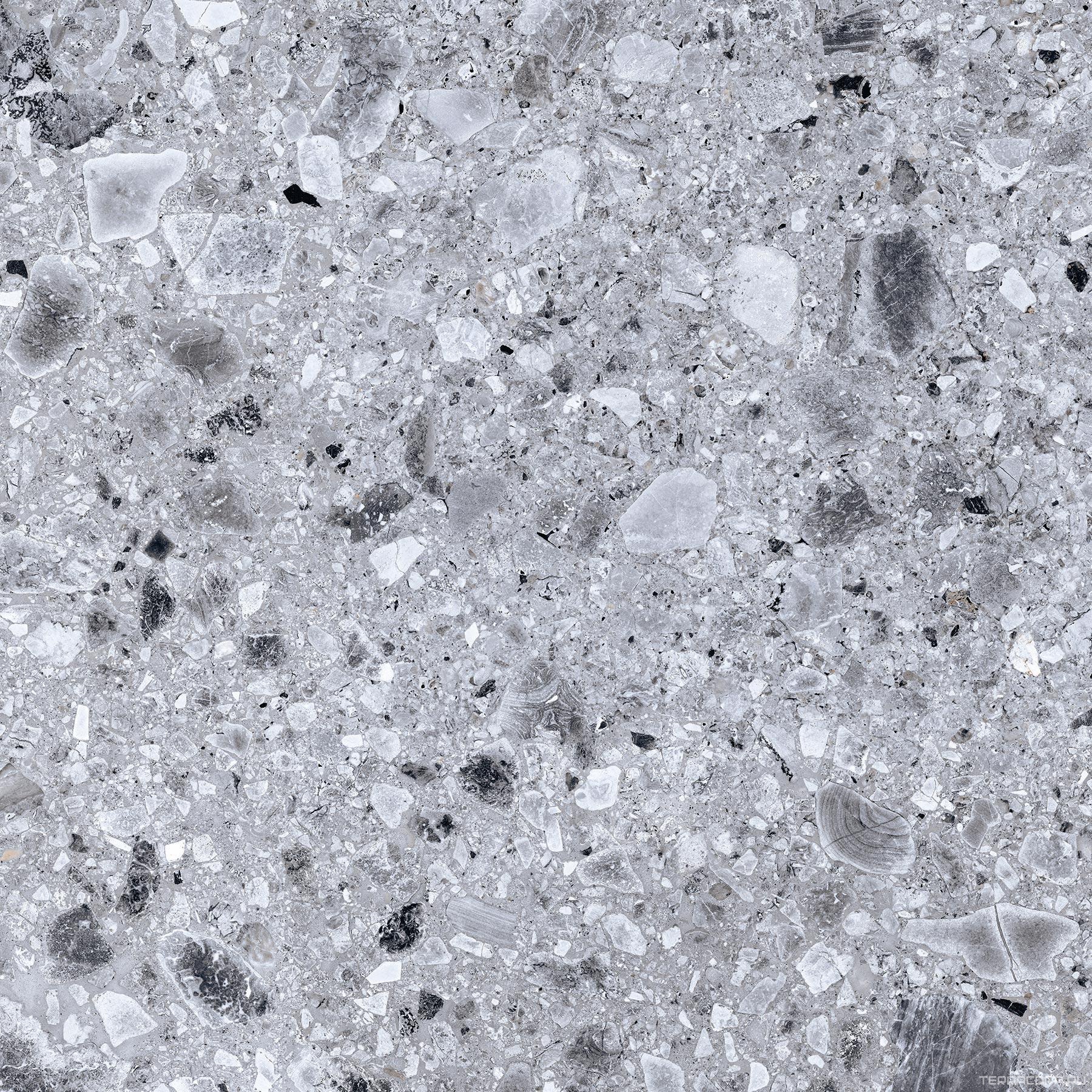 Керамогранит Kerranova Terrazzo Керамогранит K-331/MR Light Grey ХХ 60х60 Серый, фото 7