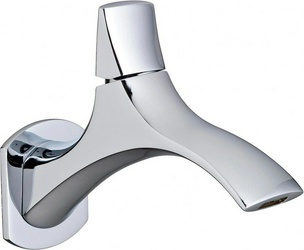 Смеситель для раковины, встраиваемый в стену, излив 173mm, (цв. хром) Hedo ZZ