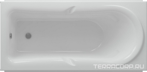 Акриловая ванна Акватек Леда слив слева| 170x80x47