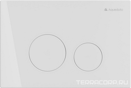 Компл.: унитаз подвесн.,безободк.,520х370мм,цв.белый глянц.,сиденье с микролиф,,инстал. д/унитаза, крепёж, клавиша смыва Circulo цв.белый гл., ZZ Aqueduto Macio AQDS003