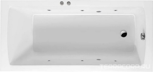 Акриловая ванна Excellent Aquaria WAEX.AQU17.SOFT 170x75| 170x75x45