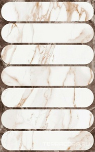 Керамическая плитка Gracia ceramica Капелла  бел низ 03 25x40 Белый 
