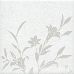 Декор Барберино 5 белый глянцевый 20x20