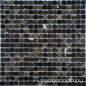 Мозаика Спектр-М Натуральный камень Мозаика из камня на сетке М20-300-15Р 30.5x30.5 Комбинированный 