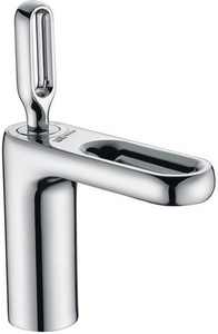 Смеситель для раковины, без донного клапана, хром ZZ Wasserkraft kammel 1803