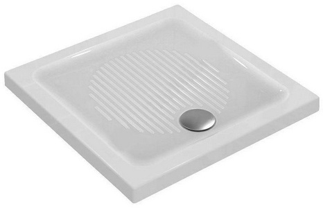 Поддон 90х90 см, квадратный , керамический, БЕЗ сифона ZZ Ideal Standard Connect T266201