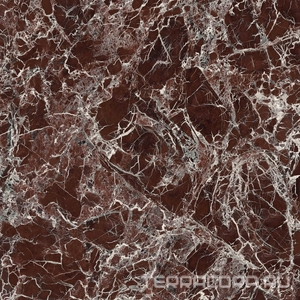 Керамогранит Ariostea Ultra Marmi Rosso Imperiale  Luc 6 mm 150x150 Розовый 