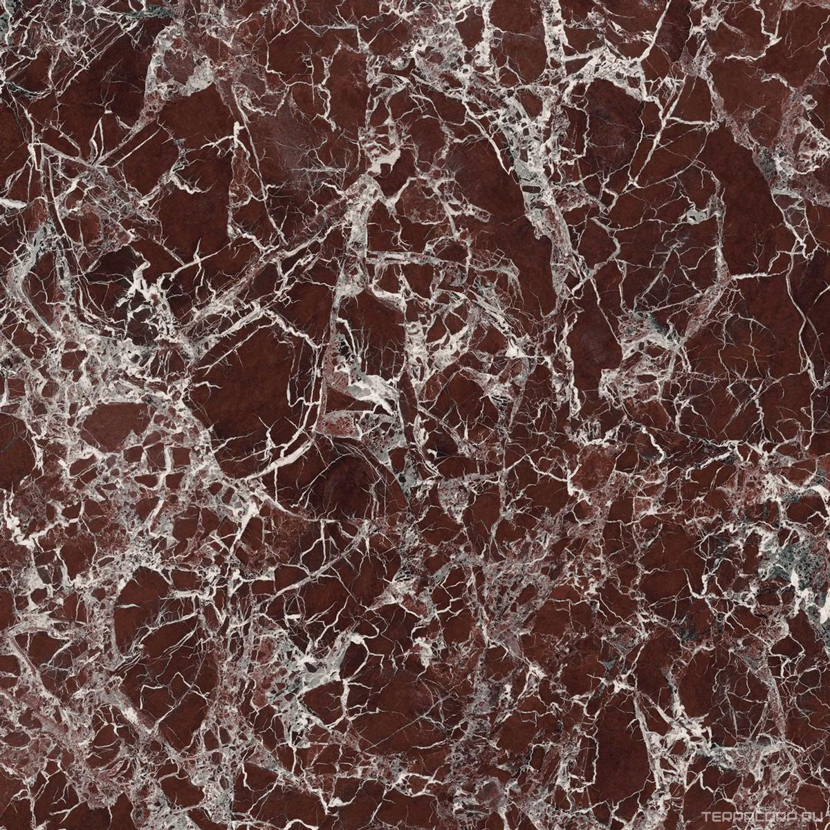 Керамогранит Ariostea Ultra Marmi Rosso Imperiale Luc 6 mm 150x150 Розовый, фото 6